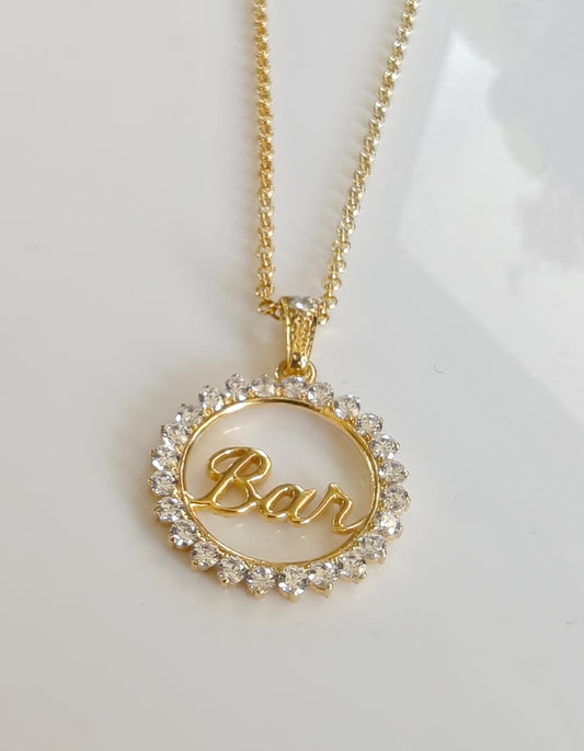 תליון שם 'Bar'