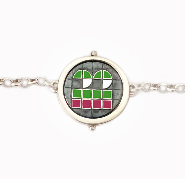 Opepen Silver Flip Bracelet