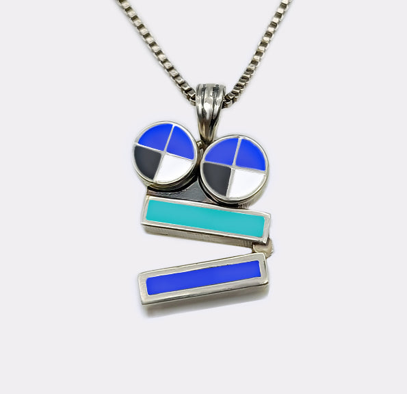 Opepen Silver Moveable Pendant