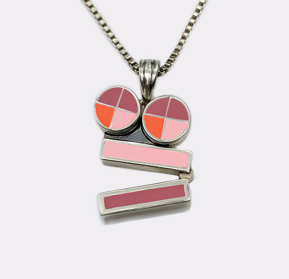 Opepen Silver Moveable Pendant